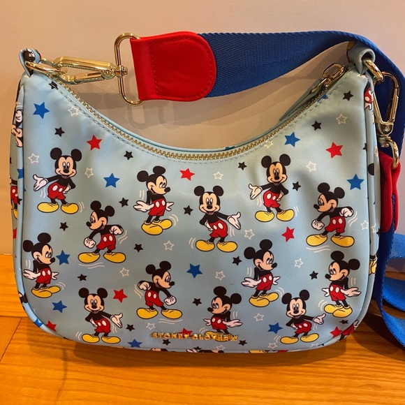 Stoney Clover Lane Handbags - SCL x Disney Mickey Mouse Curved Crossbody